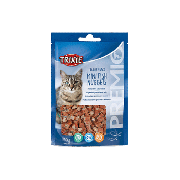 TRIXIE PREMIO CHEW MINI NUGGETS FISH 50G