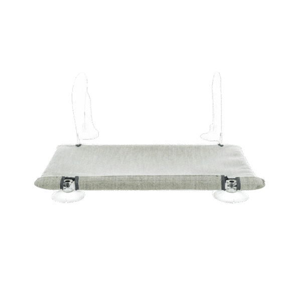 TRIXIE WINDOW PLATFORM VELOUR  GREY