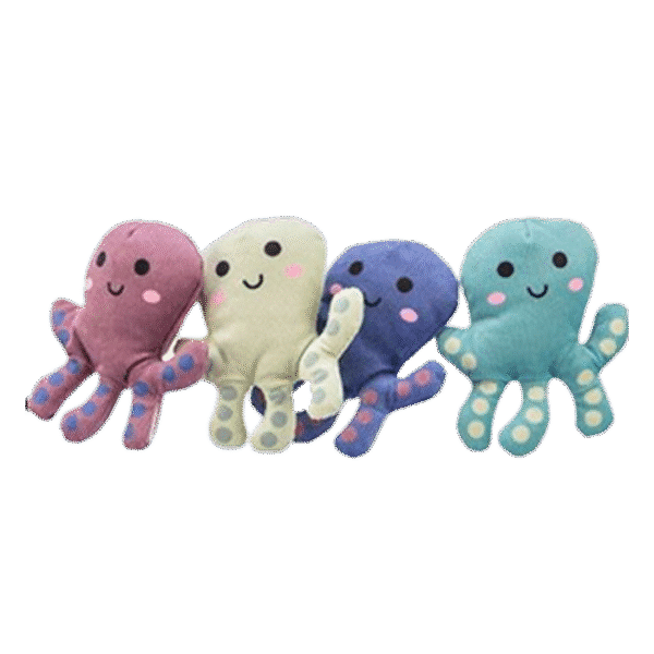 TRIXIE OCTOPUS PLUSH WITH CATNIP 10CM