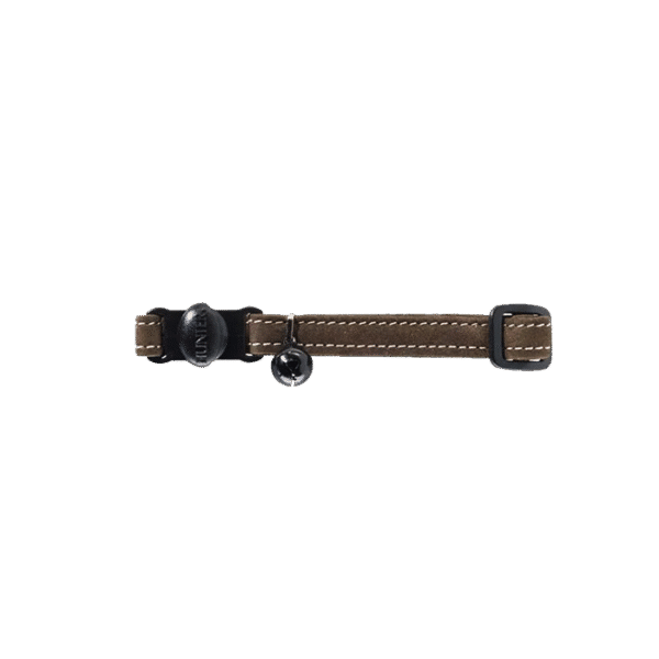 HUNTER CAT COLLAR BROWN LEATHER