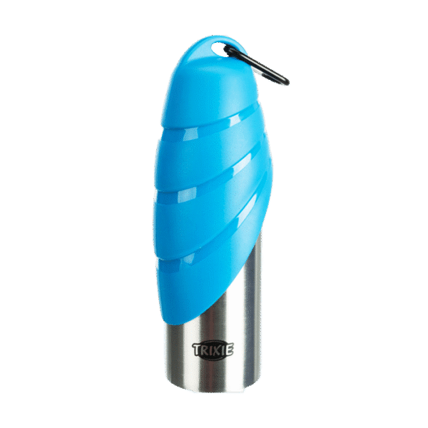 TRIXIE BOTTLE WITH BOWL STAINLESS STEEL