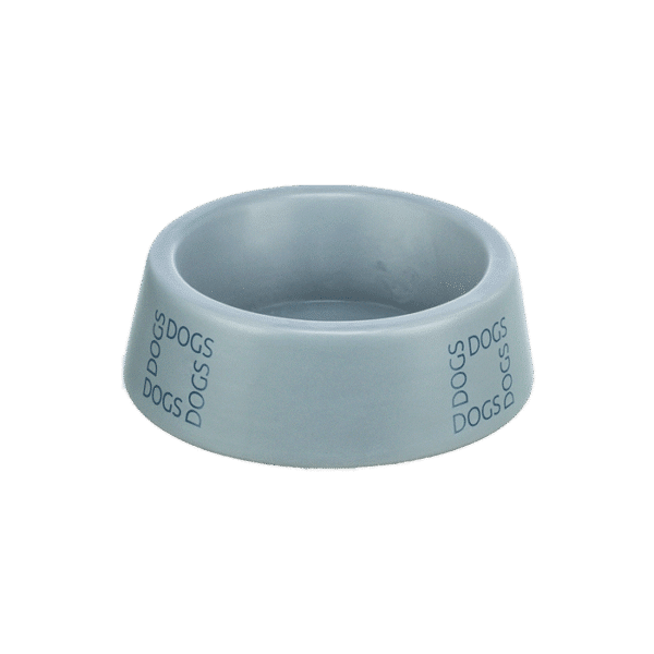 TRIXIEDOG CERAMIC BOWL 0.4L/16CM GREY