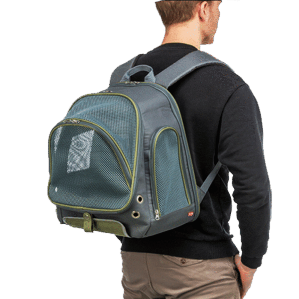 TRIXIE LYVA BACKPACK GREY/BLUE - Image 3