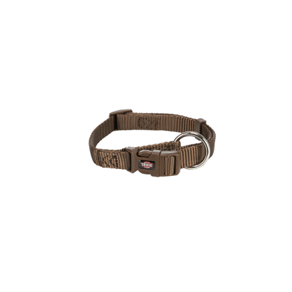TRIXIE PREMIUM COLLAR HAZELNUT XS-SMALL
