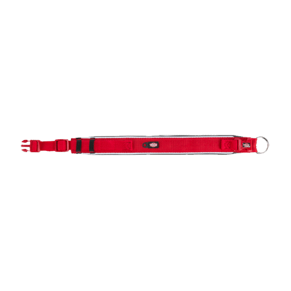 TRIXIE PREMIUM WIDE COLLAR XS-SMALL -  RED