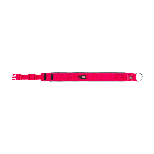 TRIXIE PREMIUM WIDE COLLAR XS-SMALL -  FUCHSIA