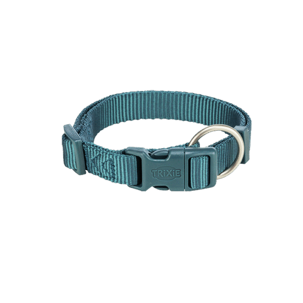 TRIXIE PREMIUM COLLAR S-MEDIUM -  AQUA
