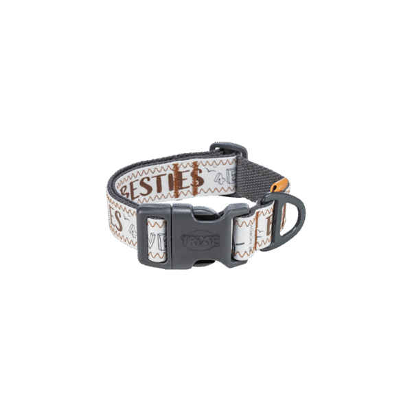 BE NORDIC COLLAR EXTRA WIDE GRAY M-L 40-60CM