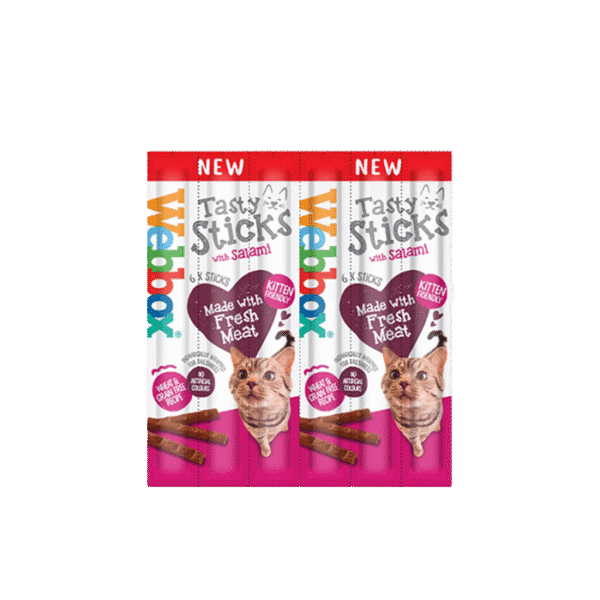 WEBBOX TASTY STICKS SALAMI 30G