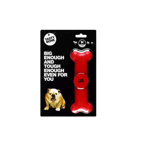 TASTYBONE NYLON DOG CHEW BONE - BEEF LARGE