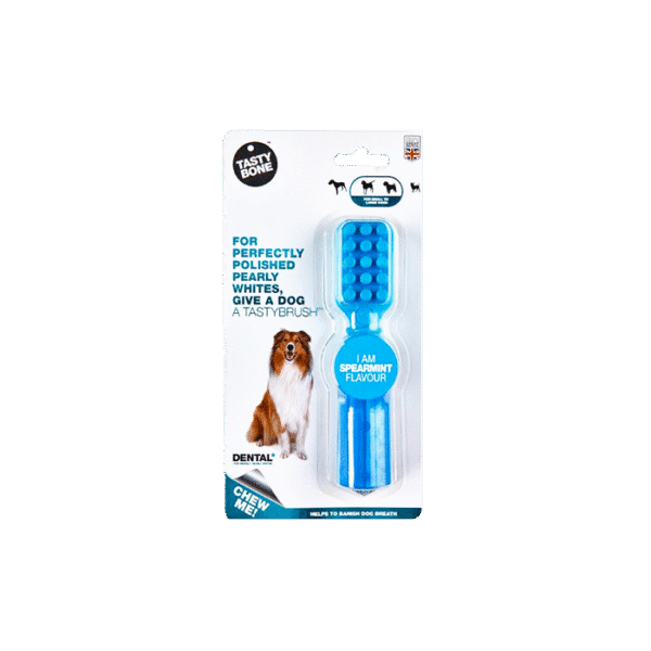 TASTYBONE DENTAL CHEW BRUSH SPEARMINT (S/L)