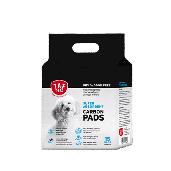 PET-INTEREST TAF CARBON PADS 60X60cm * 15pcs