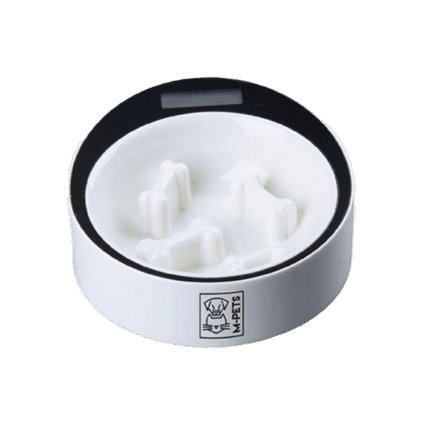 M PETS YUMI SMART BOWL WHITE