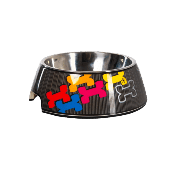ROGZ BUBBLE DOG BOWL 2 IN 1 MULTI BONE LARGE