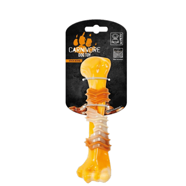 M PETS CARNIVORE DOG TOY STICK BACON SCENT LARGE