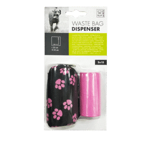 M-PETS POOP BAG DISPENSER (+2 ROLLS)