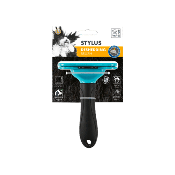 M PETS STYLUS DESHEDDING BRUSH FOR DOGS & CATS LARGE