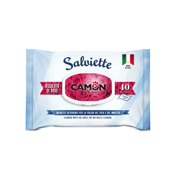 CAMON SALVIETTE ROSE PERFUME 40 PCS