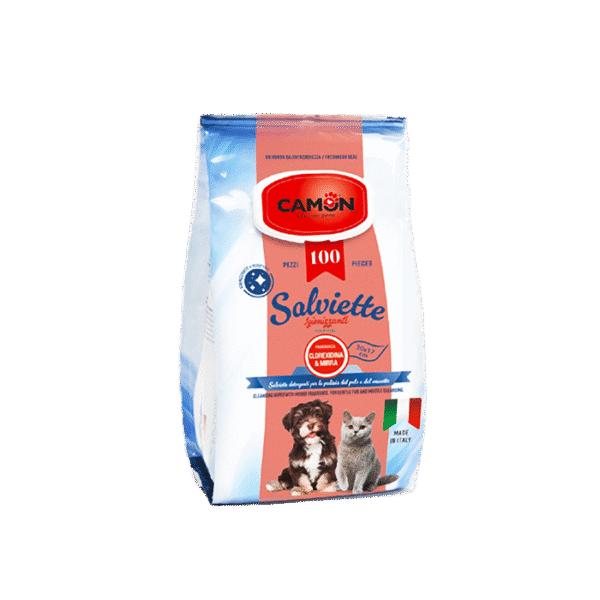 CAMON  CLEANING WIPES CLOREXIDINA & MIRRA 100PCS