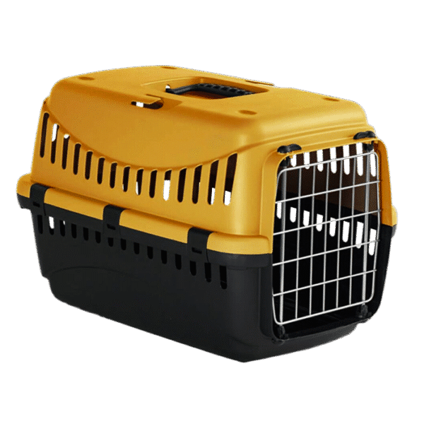 BERGAMO PET CARRIER GIPSY ECO TAUPE METAL DOOR  LARGE