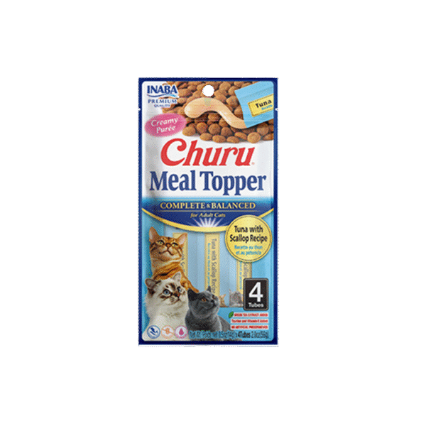 INABA CHURU MEAL TOPPER TUNA & SCALLOP 56G