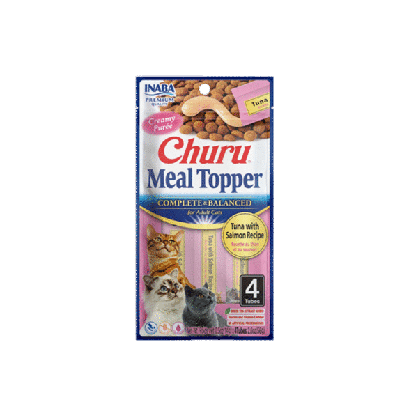 INABA CHURU MEAL TOPPER TUNA & SALMON 56G