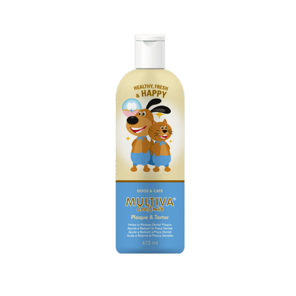 VETNOVA MULTIVA COOLSMILE PLAQUE & TARTAR ORAL SOLUTION FOR DOGS & CATS