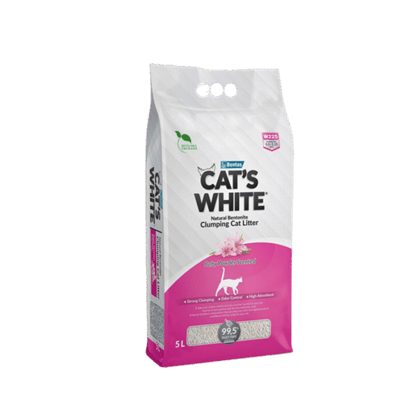 Bentas Cats White Baby Powder