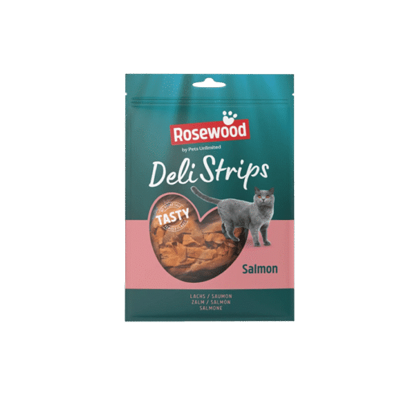 ROSEWOOD DELI STRIPS SALMON 40G
