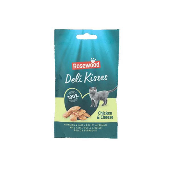 ROSEWOOD DELI KISSES CHICKEN CATNIP 60G