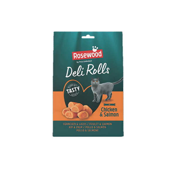 ROSEWOOD DELI ROLLS CHICKEN SALMON 40G