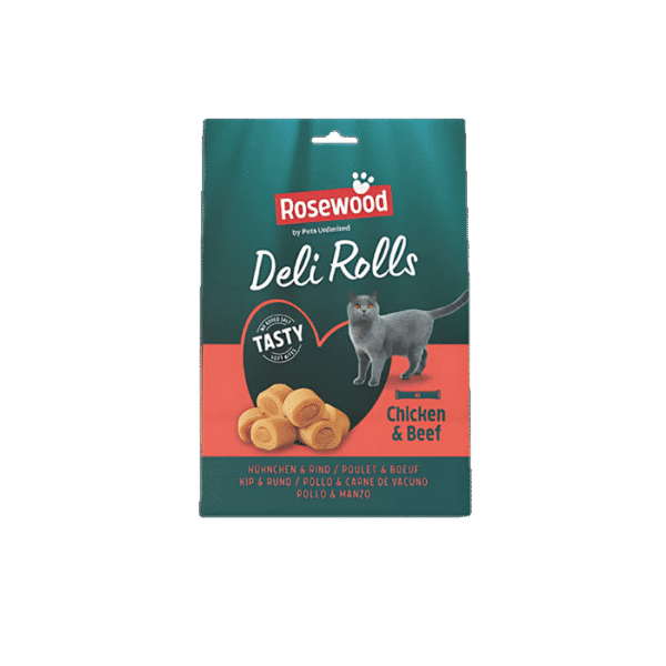 ROSEWOOD DELI ROLLS CHICKEN BEEF 40G
