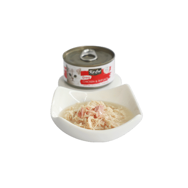 KITCAT GRAVY CHICKEN & SKIPJACK 70G - Image 2
