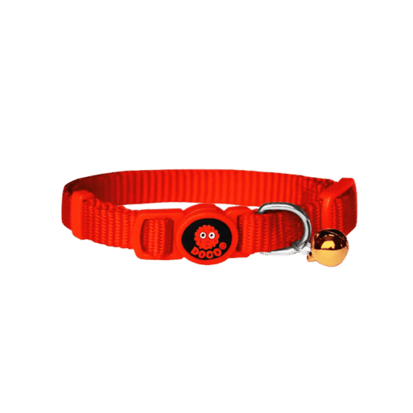 DOCO FURBALL CAT COLLAR  BREAKAWAY RED