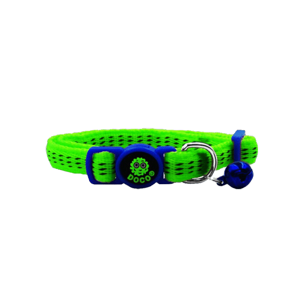 DOCO PUFFY CAT COLLAR LIME