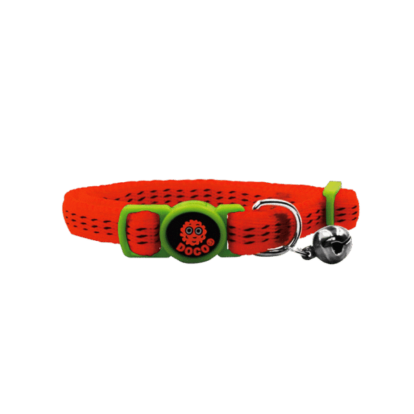 DOCO PUFFY CAT COLLAR ORANGE