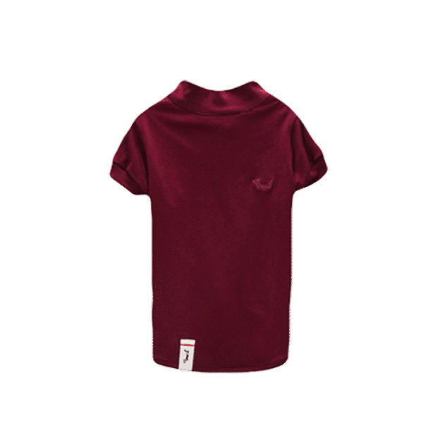 PETTY PAWS BURGUNDY POLO  
XXXL - UP TO 25 KG