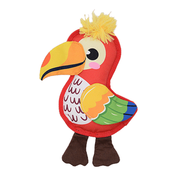 ZOO FRIENDS CUDDLY CANVAS BIRD - Image 3