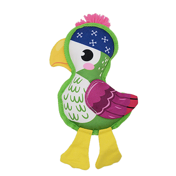ZOO FRIENDS CUDDLY CANVAS BIRD - Image 2