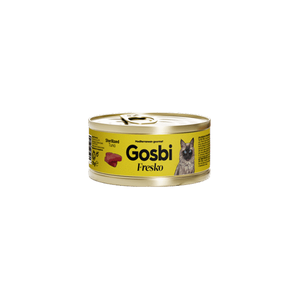 GOSBI FRESKO STERILISED TUNA 70G