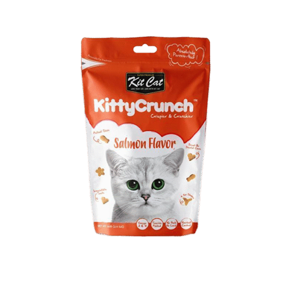 KITCAT KITTY CRUNCH SALMON 60G