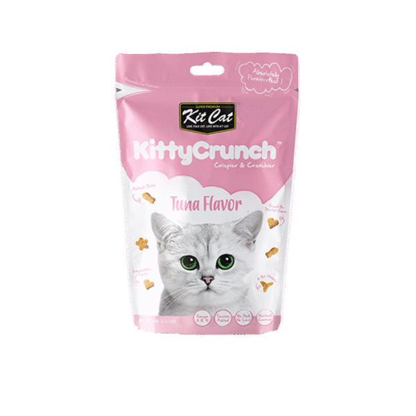 KITCAT KITTY CRUNCH TUNA 60G