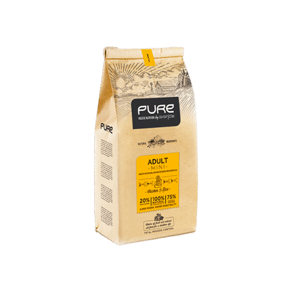 PURE BRAVE MINI CHICKEN & RICE 2KG