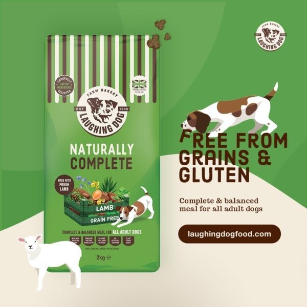 LAUGHING DOG  GRAIN FREE FRESH LAMB 2KG - Image 2